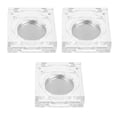 thumbnail image 3 of 6 Pcs Assiettes Transparentes pour Fard à Paupières Contenants Échantillons de Trousses Cosmétiques, 3 of 7