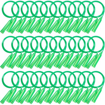 30 Pcs Kids Jump Rope,Colorful Jump Ropes for Kids,7.2 Feet Plastic Jump Ropes,Adjustable Skipping Rope,Jumping Ropes for Party Favors,Birthday Gifts,Indoor Outdoor Activity