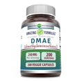 thumbnail image 1 of Amazing Formulas DMAE 250 mg 200 Cápsulas Vegetales Suplemento Dietético para Enfoque Mental, Concentración y Bienestar Cognitivo, 1 of 4