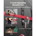 thumbnail image 4 of VEVOR Home Gym Equipment, Leverage Gym with 2:1 Ratio LAT Low Row System, Strength Training Machine for Squats Deadlifts Bench Press Bicep Curls, Home Gym Machine,Adjustable Full Body Workout Station, 4 of 9