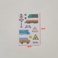 thumbnail image 1 of 1Pcs 5m Railway Train Curve Design Paper Tape DIY Road Traffic Adhesive Tape Scrapbooking Sticker Label Road Scene Sticker, 1 of 4