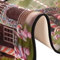thumbnail image 6 of Dreamtimes Candy Gingerbread House Hallway Runner Rug 2'x6' Kitchen Rug with Rubber Backing Christmas Sweet Non Slip Entryway Rug Runner Washable Soft Area Rug for Hallway Bedroom Kitchen Decor, 6 of 6