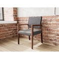 thumbnail image 5 of Pemberly Row Waiting Reception Guest Chair Wood Frame in Gray, 5 of 5