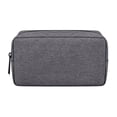 thumbnail image 1 of 23x11x5cm Electronics Organizer Bag Carry Accessories Case, Portable Pouch Bag Wire Cable Organizer, 1 of 5