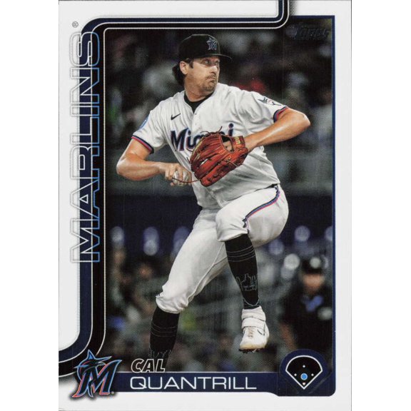 2025 TOPPS UPDATE #US191 CAL QUANTRILL MIAMI MARLINS