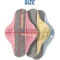 thumbnail image 4 of Serviettes d'Incontinence Réutilisables en Graphène, Serviettes d'Incontinence Lavables Étanches et Anti-Fuites pour Femmes Âgées et Soutien de la Mobilité, Sentez-Vous en Sécurité, au Sec, Sans Odeur et Confortables (6 Pcs), 4 of 7