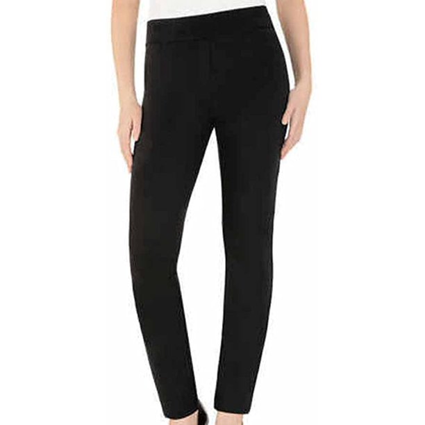 Dalia Womens Comfort fit Sits at Waist Slim Leg Stretch Pull On Pant
