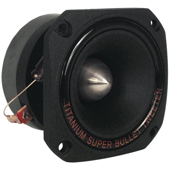 Pyramid TW44 1" 300 Watt Heavy Duty Titanium Dome Bullet Car Super Tweeter