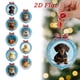 thumbnail image 1 of Colgante Decorativo Adornos Para Árbol De Navidad De Animales Del Bosque, Acrílicos, Con Estampado Animal, 2D, 8cm, Con Cordón Resistente Para Colgar (1 Unidad) Rkxzt, 1 of 9