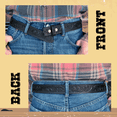 thumbnail image 5 of Men's Western Leather Cowboy Belt Tooled Embossed Handmade Belt with Removable Buckle 1.5” Wide, 5 of 7