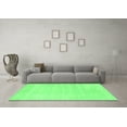 thumbnail image 3 of Ahgly Company Indoor Rectangle Solid Emerald Green Modern Area Rugs, 7' x 9', 3 of 4
