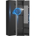 thumbnail image 3 of BESAFETY 2-4 Long Gun Safes, Gun Cabinets for Home Storage of Rifle and Pistols, Quick Access Rifle Safe with Alarm System & Gun Racks, 3 of 11