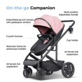 thumbnail image 4 of newyoo Baby Stroller, Infant Bassinet Strollers w Convertible/Reversible Seat & Cup Holder, Coches para Bebes, 2 in 1 Rear-Facing Pram from Newborn to Toddler, One-Hand Easy Fold, 516M, Pink, 4 of 5