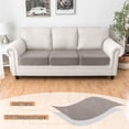 thumbnail image 2 of Juego de sofá impermeable de terciopelo NAISI Furniture Cover de 3 piezas, 2 of 6