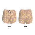 thumbnail image 6 of Uemuo Cute Bee Pattern Women's Athletic Shorts High Waisted Running Shorts with Liner Pockets Gym Elastic Workout Shorts-XX-Large, 6 of 9