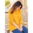 thumbnail image 4 of Catherines Women's Plus Size Chenille Cable-Knit Boatneck Sweater, 4 of 6