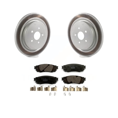 Lexus Rx 350 Rear Brake Rotor Replacement Transit Auto - Rear Coated Disc Brake Rotors And Ceramic Pads Kit For ...