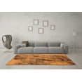 thumbnail image 3 of Ahgly Company Indoor Rectangle Oriental Orange Industrial Area Rugs, 3' x 5', 3 of 4