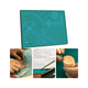 thumbnail image 5 of Kit De Cutter Circular Rotatorio P/papel/tela/cuero, 96 Pzs Malubero Anaranjado, 5 of 5