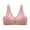 Pink, variant on XMMSWDLA Wireless Bras for Women Front Close Comfort Bra Lace Brassiere Full Coverage Women Sports Bra Bras for Women Full Coverage