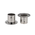 thumbnail image 4 of Arkzeo 2Pcs Stainless Steel Pipe Wardrobe Bracket Flange Rail Rod Pole Socket End Support Decor Stainless Steel 19-32mm Accessories 32mm, 4 of 8