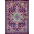 thumbnail image 2 of LaDole Rugs LaDole Timeless Elson Vintage Outdoor Mat Purple Pink Rug 5'3" x 7'5" (160cm x 230cm) 5' x 8' Living Room, Bedroom, Patio, 2 of 5