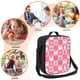 thumbnail image 5 of Disketp Pink Christmas Cheer Bolsa Térmica Estampada para Almuerzo, Lonchera para Hombres y Mujeres Adultos, 5 of 7
