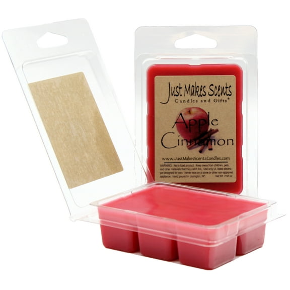 Apple Cinnamon 2-Pack Wax Melt -Just Makes Scents Candles & Gifts
