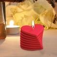 thumbnail image 4 of Hearth & Gear Cœur 3D Silicone Cœur Cuisson Résine Bougie Silicone Texture Transparente Bougie Silicone Saint-Valentin Fondant de Cire Silicone Petits Moules Ronds de Cuisson Antiadhésifs Chocolat Fondant compatible, 4 of 4