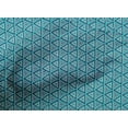 thumbnail image 5 of oneOone Organic Cotton Voile Fabric Triangle Geometric Printed Craft Fabric BTY 42 Inch Wide, 5 of 5
