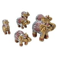 thumbnail image 1 of Elefante, 7 Uds., Estatua De Elefante De Resina, Decoración, Adorno Vívido, Manualidad Para Regalo Para Decoración De Mesa Del Hogar, 1 of 7