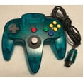 thumbnail image 2 of Best Retro Games Nintendo 64 Video Game Controller, Ice Blue, 2 of 4