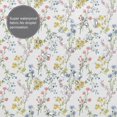 thumbnail image 3 of Rateoe Floral Shower Curtain - Fancy Bathroom Shower Curtain Sets - Waterproof Shower Curtain with Hooks with 12 Plastic Hooks 72x72 Inches, 3 of 5
