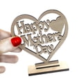 thumbnail image 3 of Madera En Forma De Corazón Para El Día De La Madre Adornos Artesanales De Madera Amor Independiente Regalo Creativo Para La Madre matsuzay HA043503-01, 3 of 6