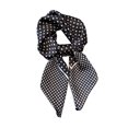 thumbnail image 2 of Elegant Silk Scarf Square Pattern Festive Parties Everyday Glam Women Fashion Accessory Soft Lightweight Hair Neck Wrap, 2 of 6