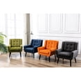 thumbnail image 4 of Linen Upholstered - Ergonomic Back for Support - Home Living Areas - Luxury Appeal and Easy Clean, 4 of 6