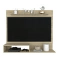thumbnail image 5 of Miekor Furniture Beijing Floating Entertainment Center, One Superior Shelf, Two Shelves, Space For The TV´s up 55" -Light Pine 67846, 5 of 6