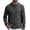 Dark Gray, variant on Mens Cable Knit Pullover Sweater Crew Neck Long Sleeve Cable Fisherman Sweaters Navy M