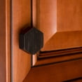 thumbnail image 3 of GlideRite 1-1/2 Inch Solid Hexagon Oil Rubbed Bronze Cabinet Knob, 3 of 6
