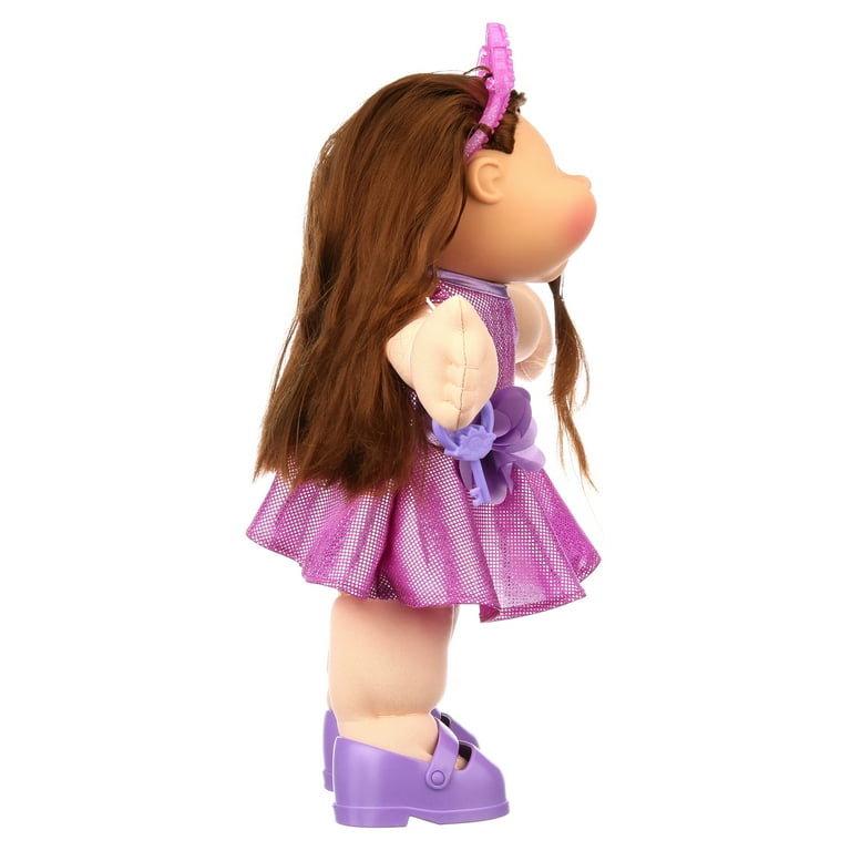 Cabbage patch doll brown hair on sale brown eyes