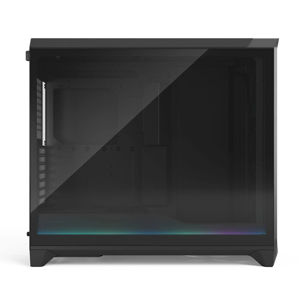 Fractal Design Meshify 3 XL Ambience Pro RGB E-ATX Full Tower PC Case -  Black Chassis with Light Tinted TG Side Panel