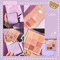 thumbnail image 2 of HOLD LIVE 9 Colors Eyeshadow Palette High Pigmented Glitter Matte Eyes Shadow Portable Pocket Design, 2 of 8