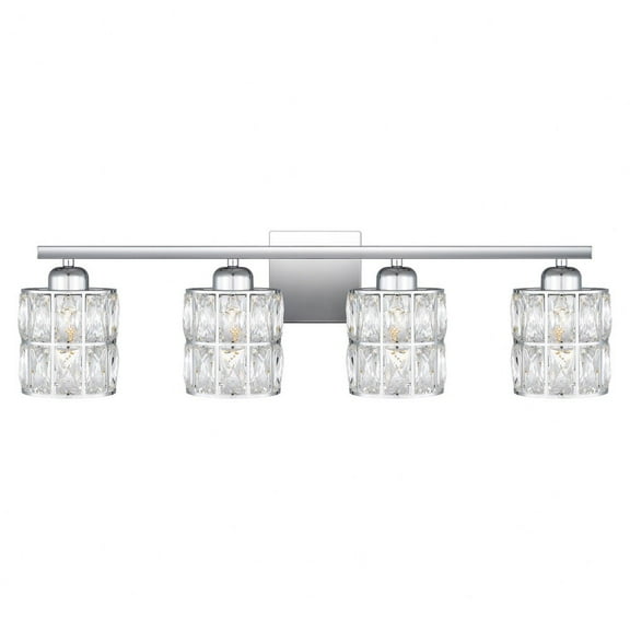 Quoizel Lighting - Gibson - 4 Light Bath Vanity In Contemporary Style-8 Inches