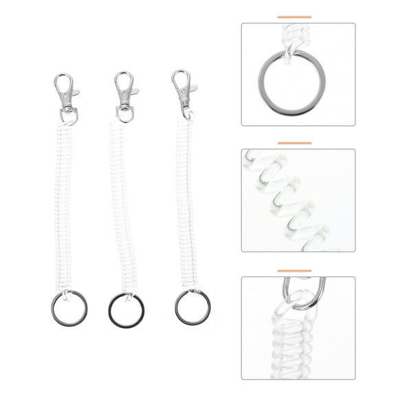 WHAMVOX  3 Pcs Retractable Key Chain for Personal Belongings