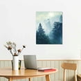 thumbnail image 3 of Nawypu Canvas Wall Art For Living Room Farmhouse Wall Decor For Bedroom Office Wall Decorations Foggy Forest Scenery Wall Ready To Hang Home Decor Wall Pictures Artwork, 3 of 5