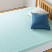 Best Price Mattress 2.5 Cooling Gel Ventilated Memory Foam Mattress Topper, Twin
