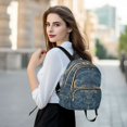 thumbnail image 6 of JIALIOU Mini Backpack Purse for Women Quilted Casual Daypack Small Travel Shoulder Bag, Taurus Of Zodiac, 6 of 7