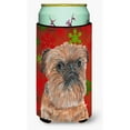 thumbnail image 2 of Brussels Griffon Red Snowflakes Holiday Tall Boy Hugger, 2 of 2