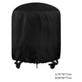 thumbnail image 4 of YAOMOBB Snow-proof Cover Round Waterproof BBQ Cover Drawstring Fix Design Double Stitching Coating for Outdoor Grill, 4 of 6