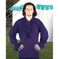 thumbnail image 1 of The Pirate Dressing C1006 Captain Charles Vane Chemise - Bleu - 2TG, 1 of 1